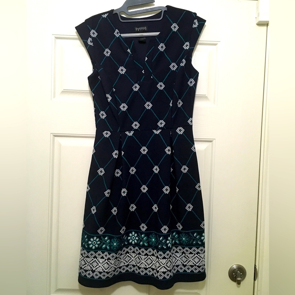 Navy Blue Dress
